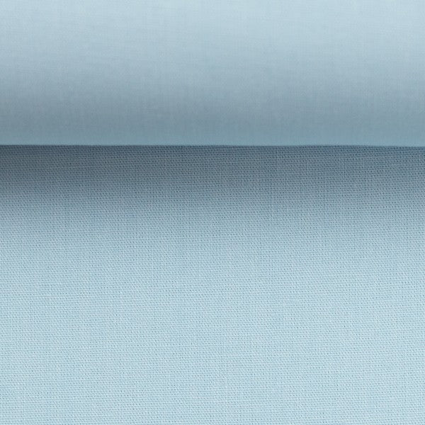 Baumwolle, Webware, "Heide", hellblau