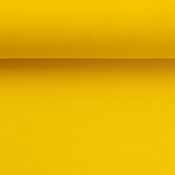 Baumwolle, Webware, "Heide", gelb
