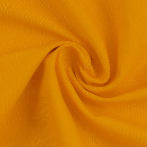Baumwolle, Webware, "Heide", ocker/ orange
