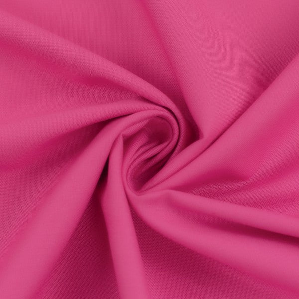 Baumwolle, Webware, "Heide", pink