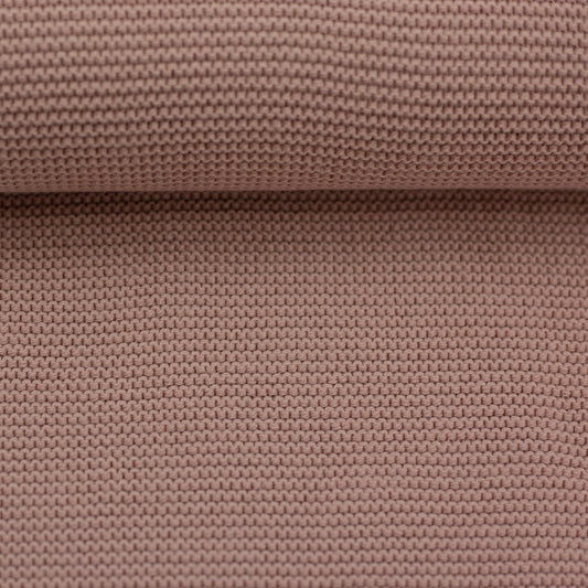 Baumwollstrick - Ella- altrosa