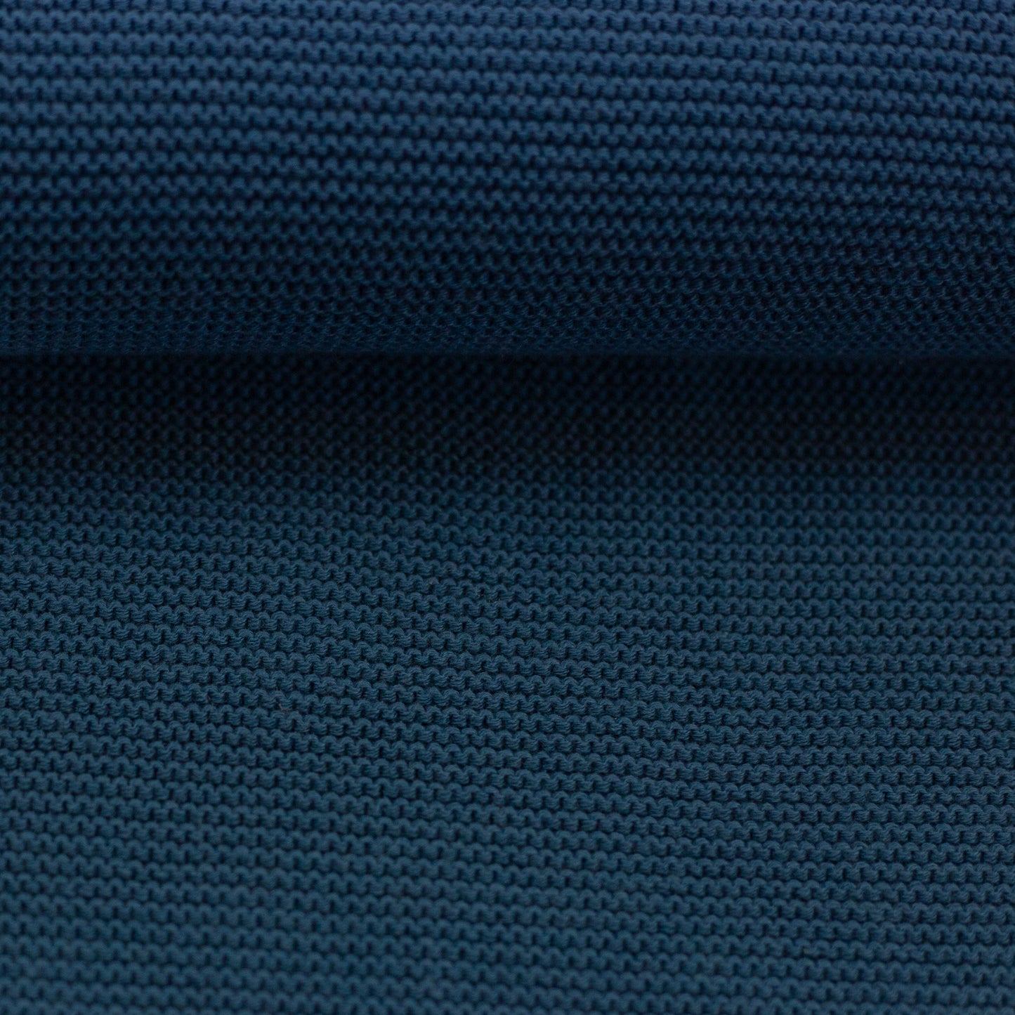 Baumwollstrick - Ella- jeansblau