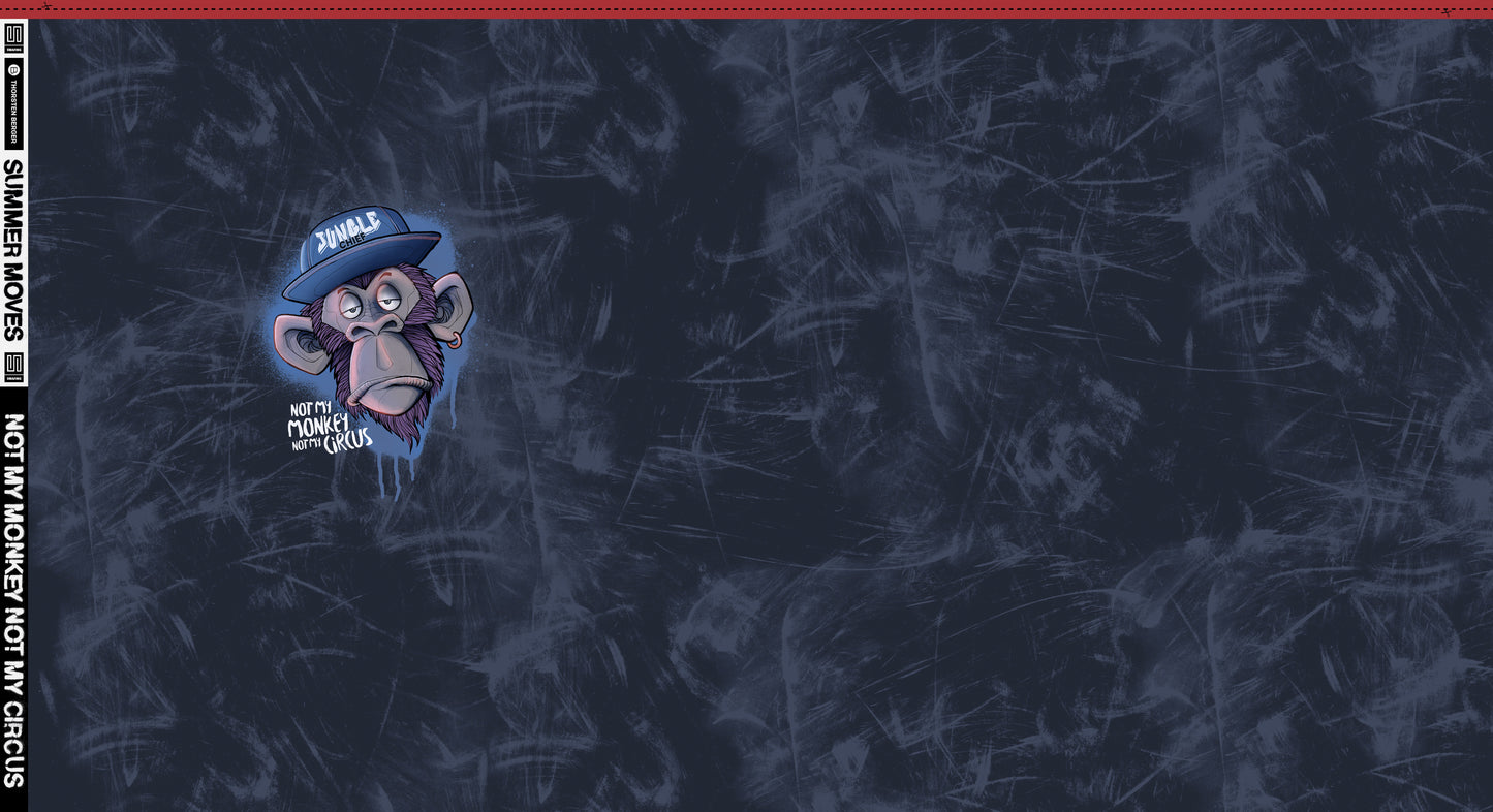 Baumwolljersey Panel – Urban Monkey by Thorsten Berger