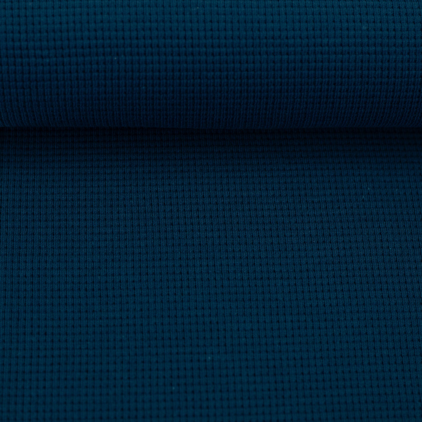 Waffeljersey "Clarissa" blau (col.256)