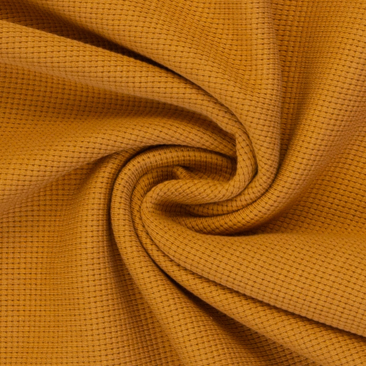Waffeljersey "Clarissa" Ocker (col. 315)