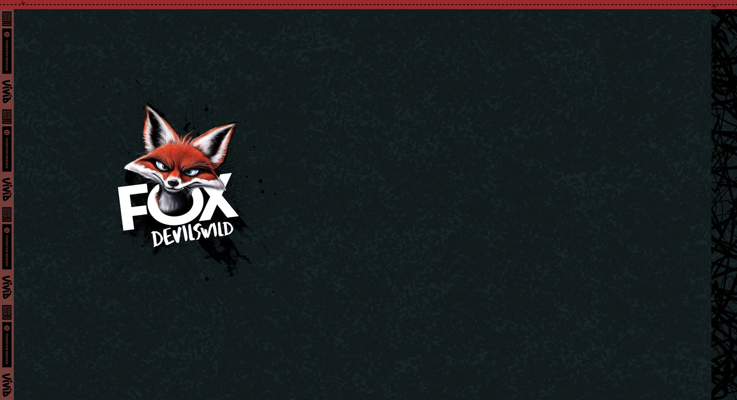 French Terry Panel – Fox Devils Wild by Thorsten Berger