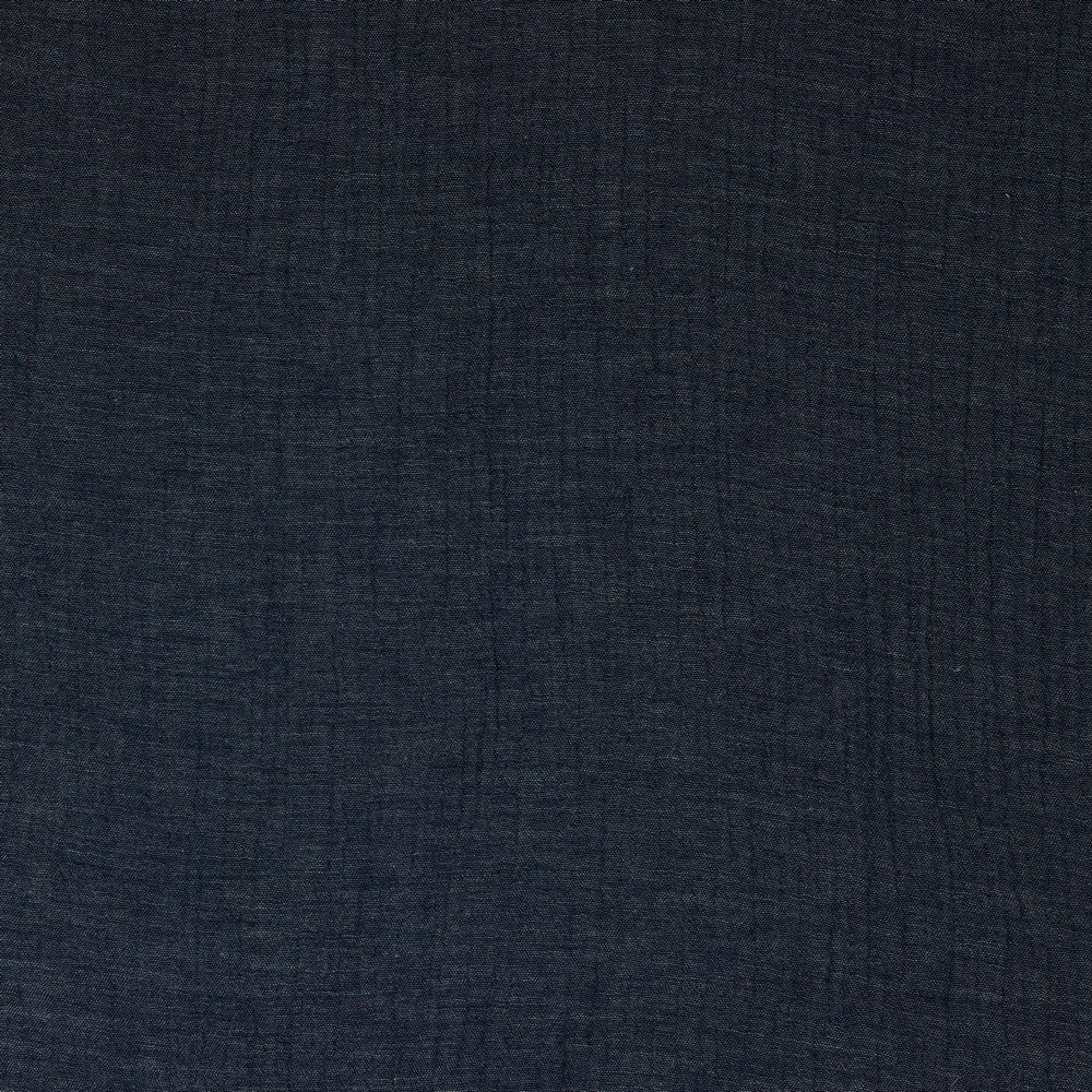 Double Gauze, Musselin, Navy melange