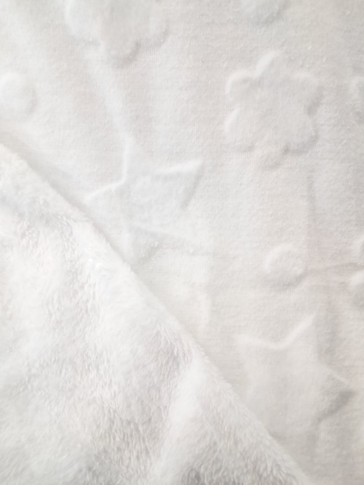 Welness Fleece- Weiß Sterne