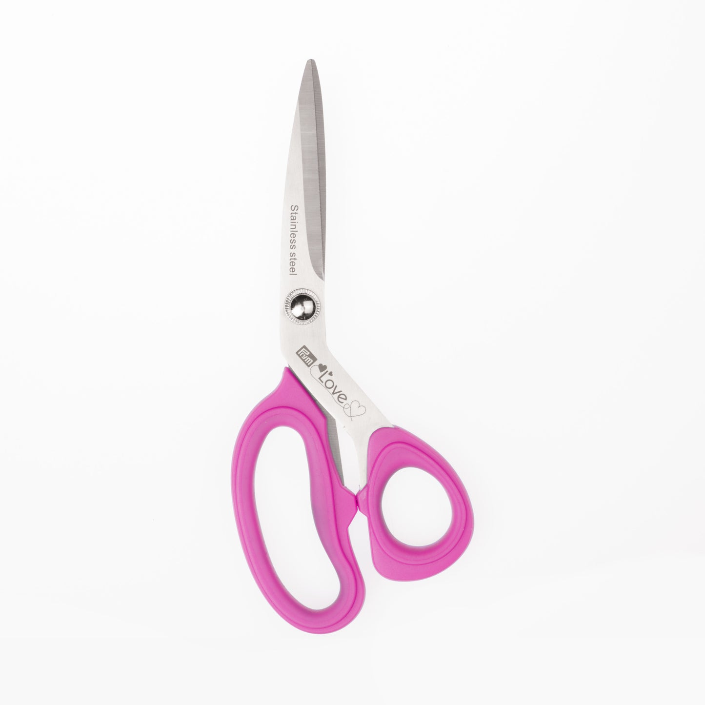 Stoffschere Micro Serration, Prym Love, 21cm, pink