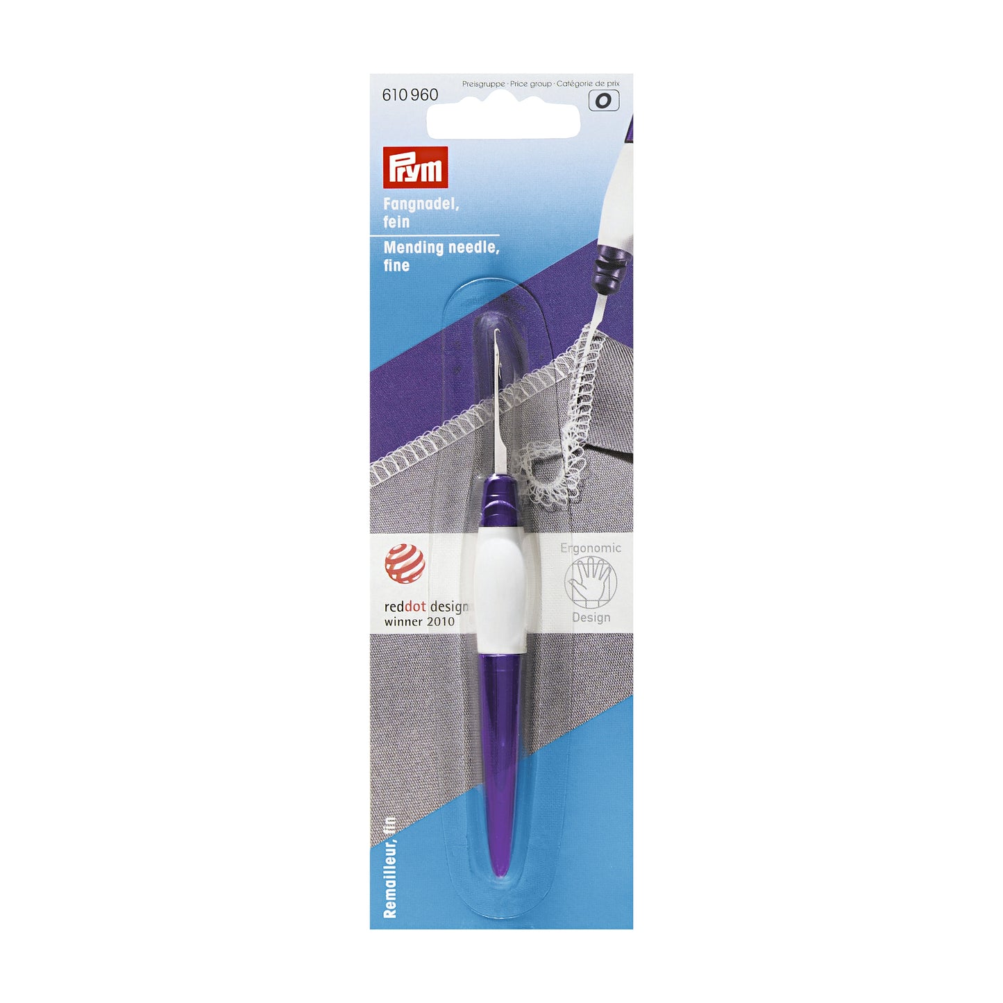 Fangnadel, prym.ergonomics