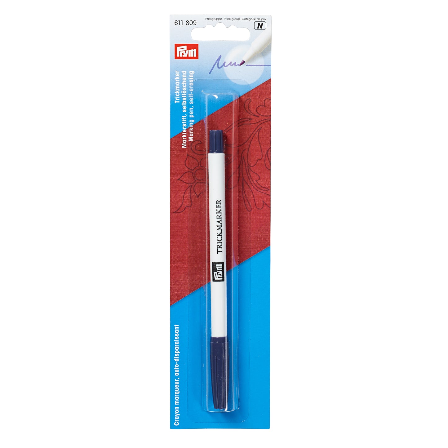 Trickmarker, selbstlöschend, Standard