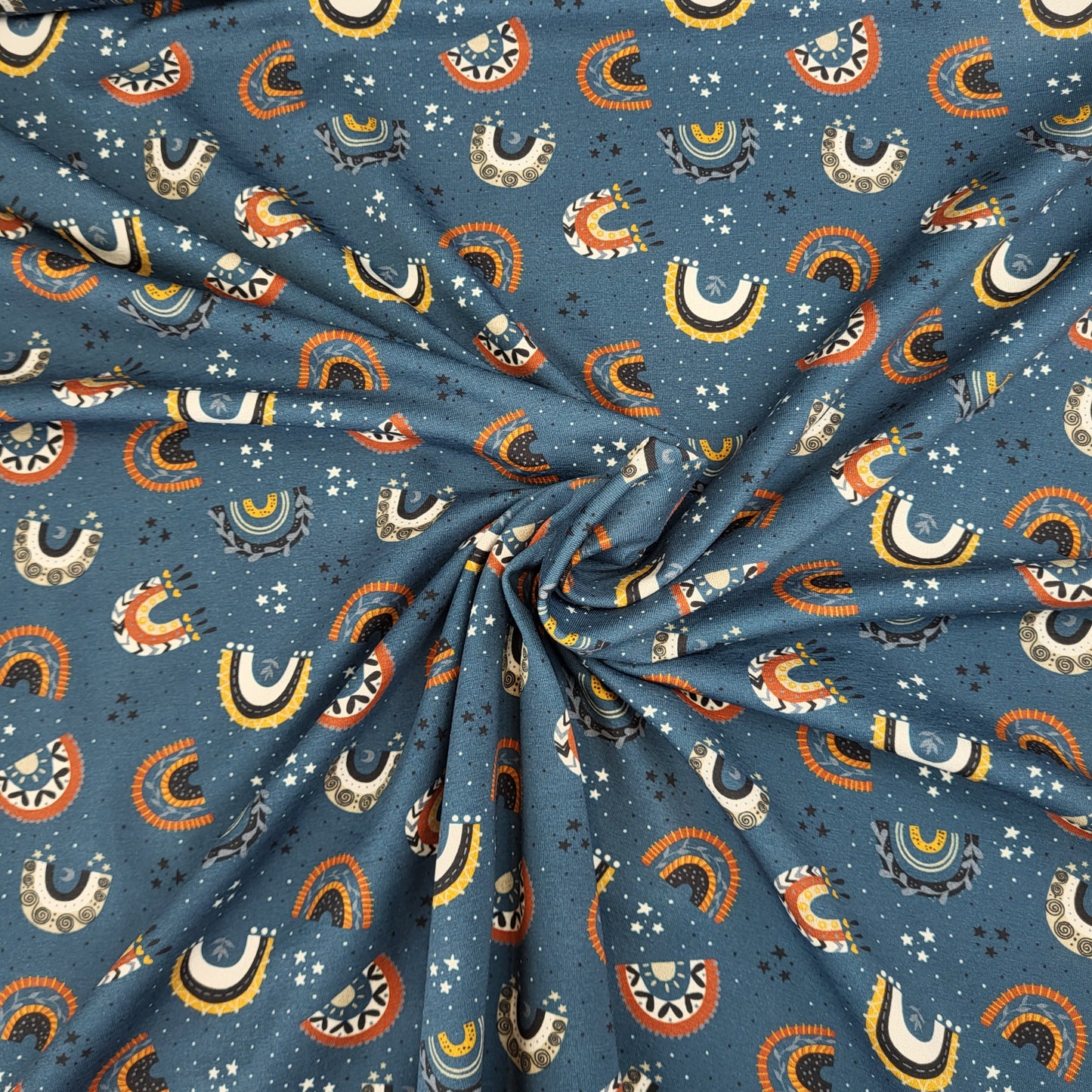 Baumwolle Jersey "Regenbogen" Jeans