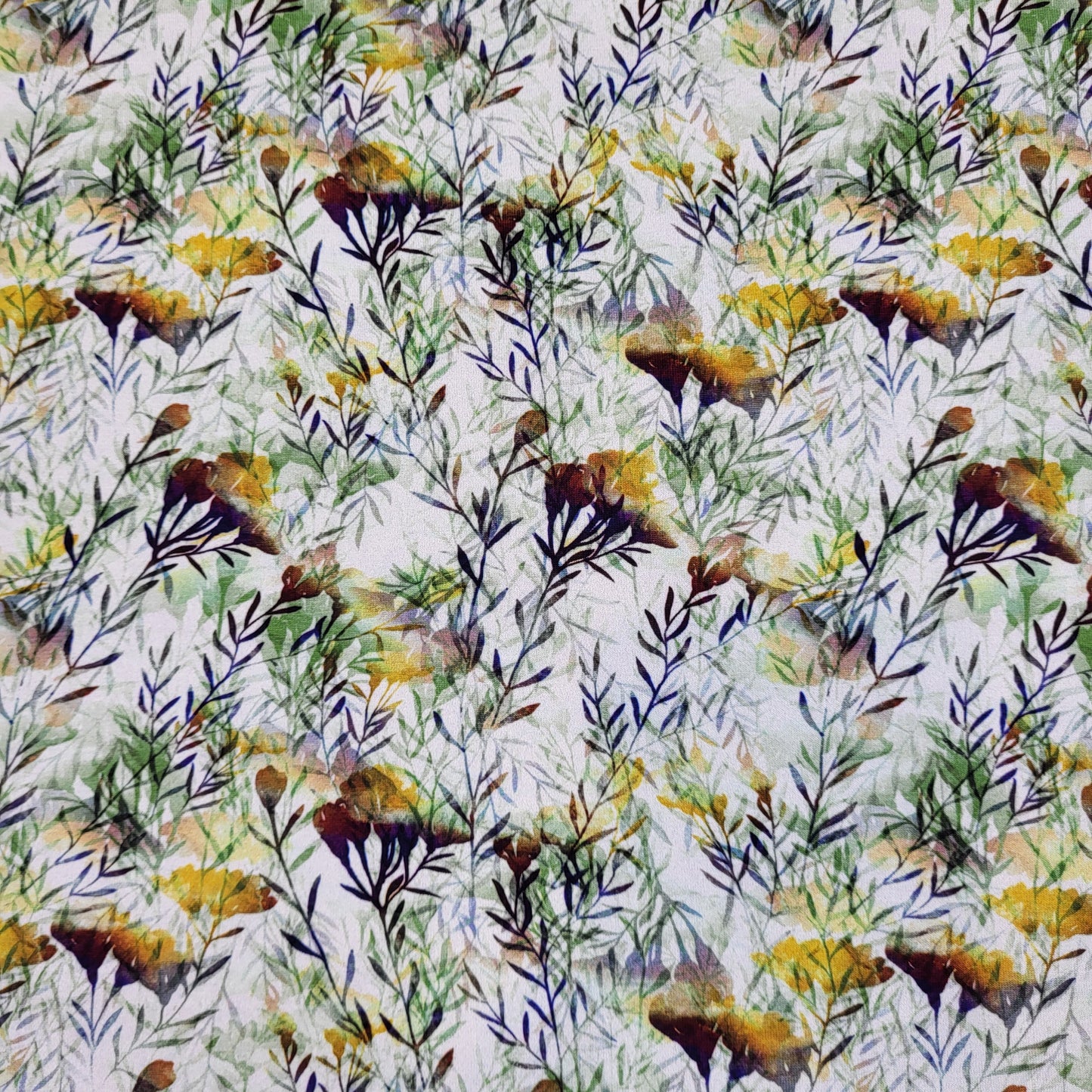 Baumwolljersey "Blumenwiese"