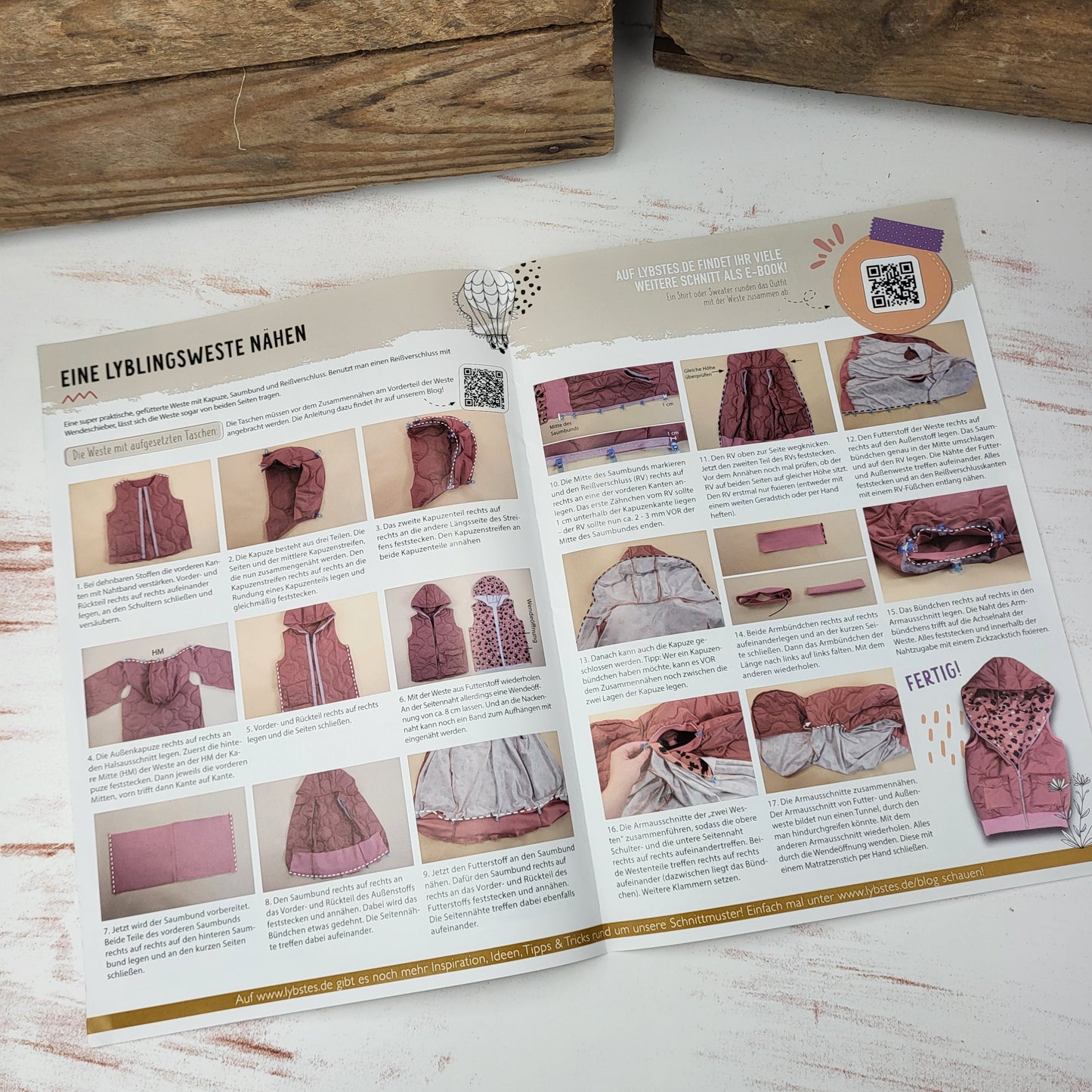 "Lyblingsweste" von Lybstes (Gr.56-164)