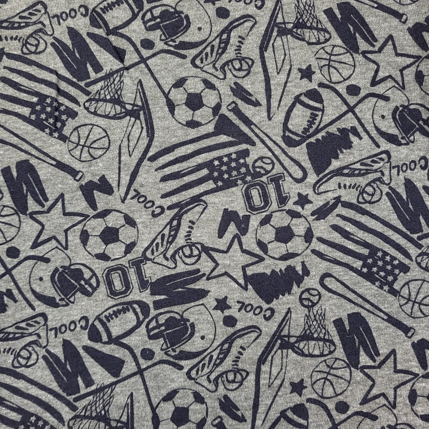 Sweat "Sports" Grau melange