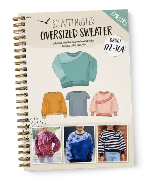 OVERSIZED SWEATER von Lybstes (Gr.122-164)