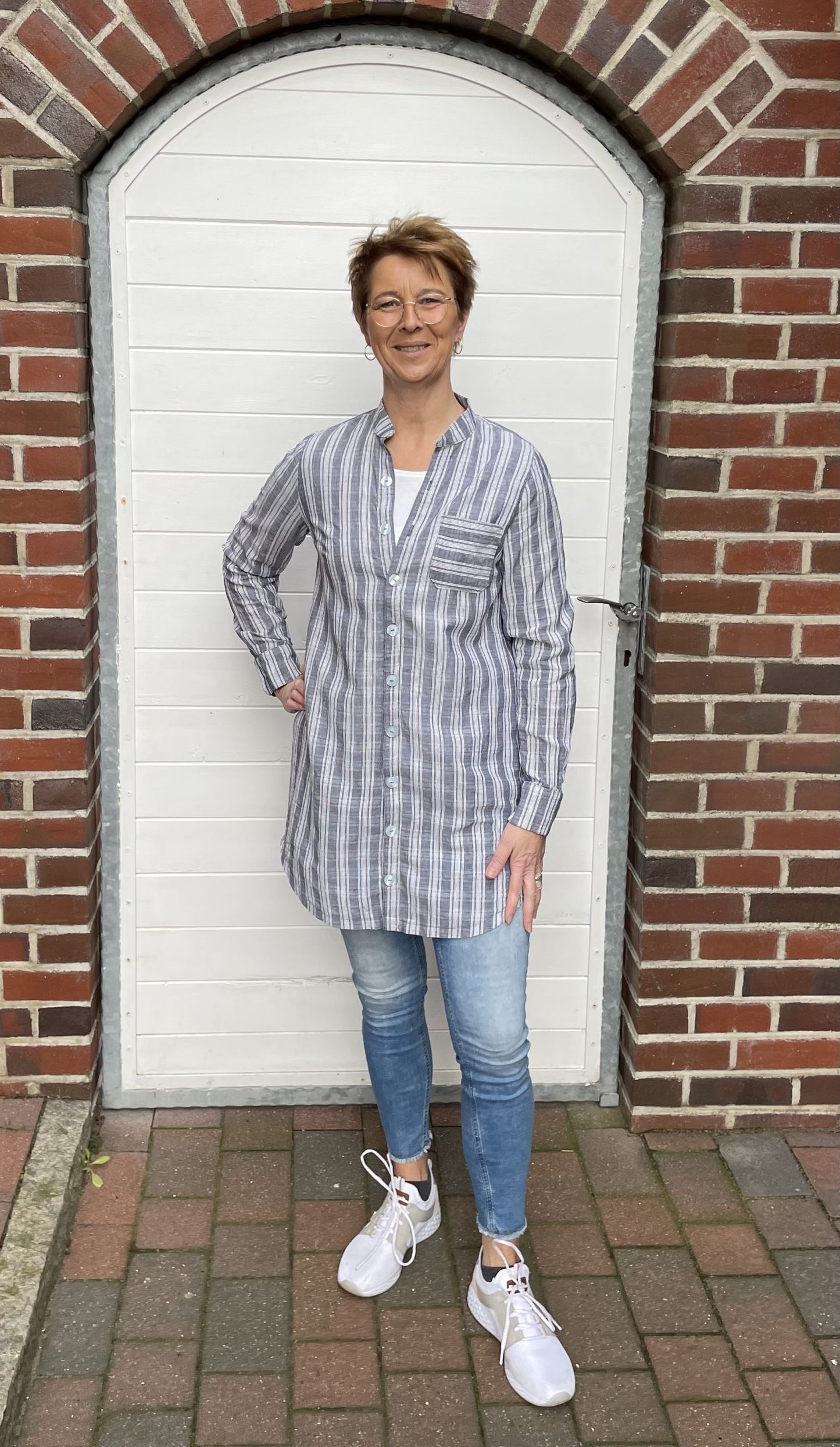 "Hemdbluse" für Damen von Fadenkäfer