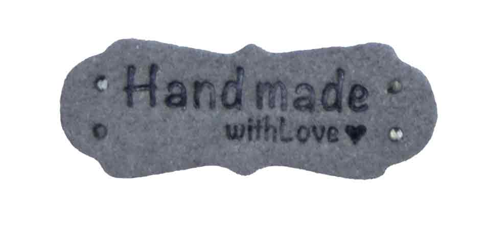Applikation (Handmade grau)