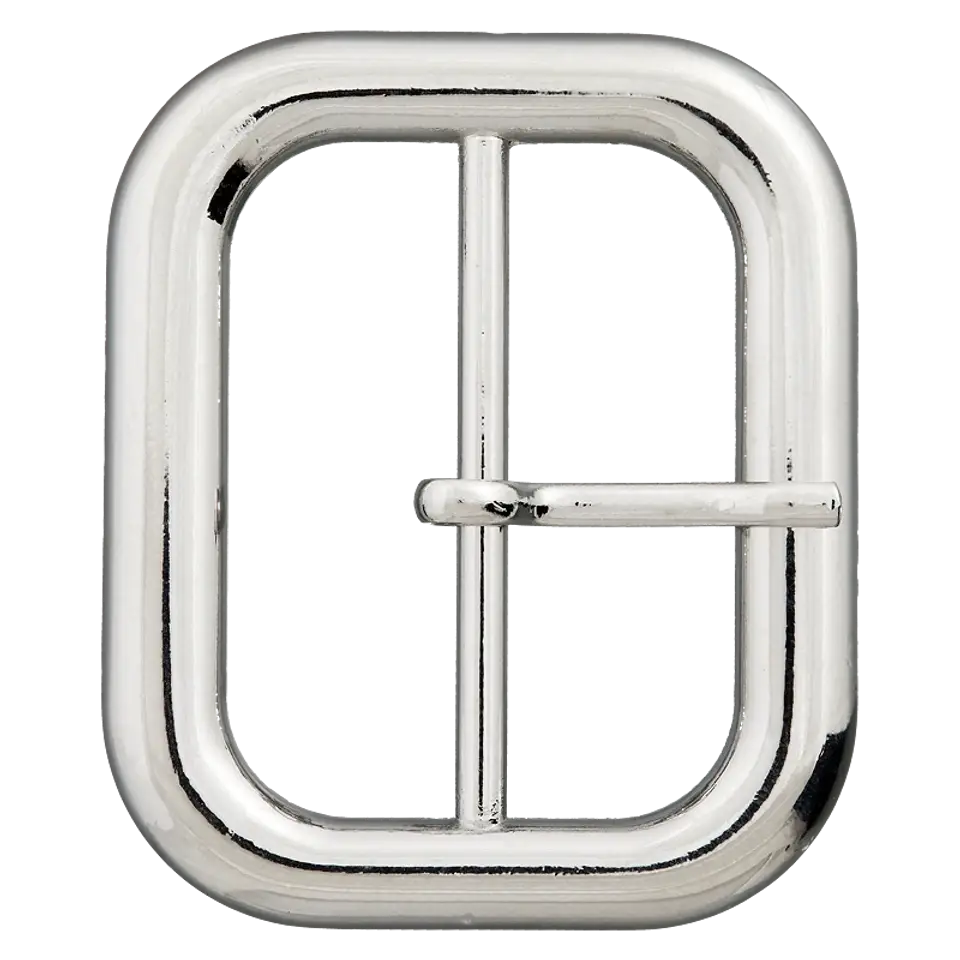 Metallschließe, 45mm, silber