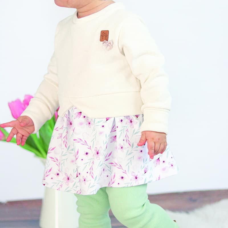 "Girly Sweater" von Schleiferlwerk (Gr.56-122)