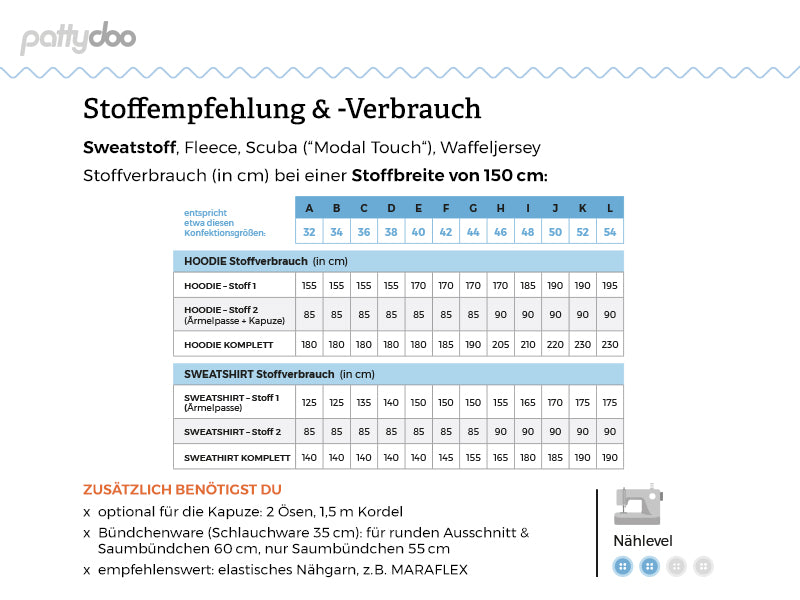 Lauryn Oversize-Hoodie by pattydoo