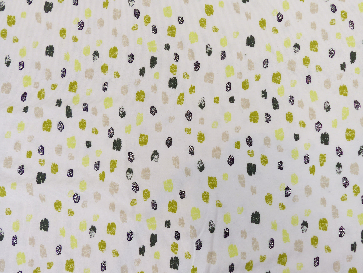 Baumwolle, Jersey, "Glitzer Dots"