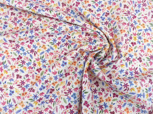 Baumwolle, Webware, Flowerpower