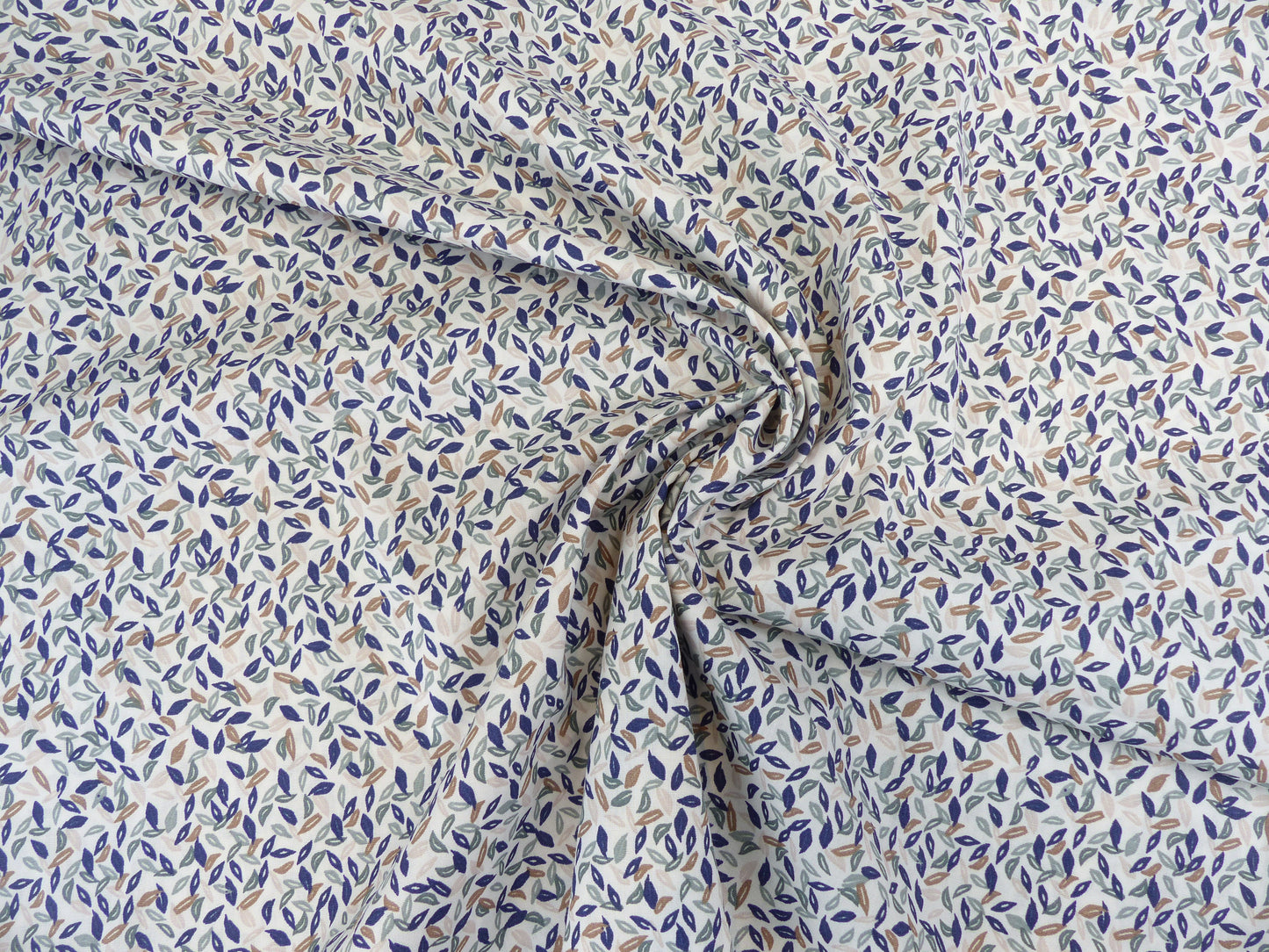 Bio- Baumwolle, Webware, Blätter