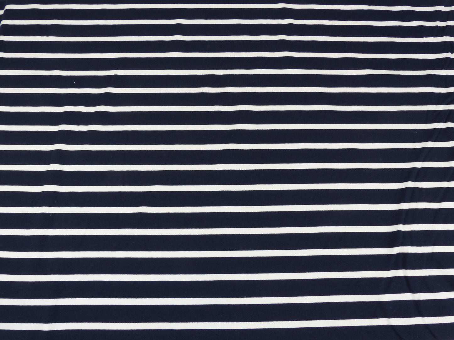 Viskosejersey-Streifen-navy