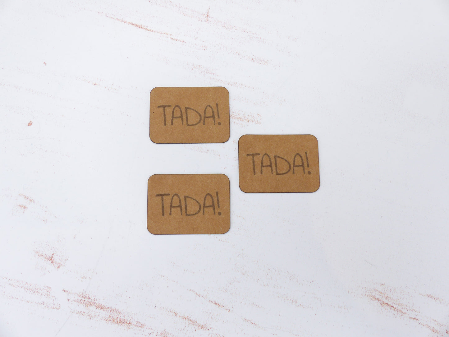 Zierteile aus SnapPap- "TADA"