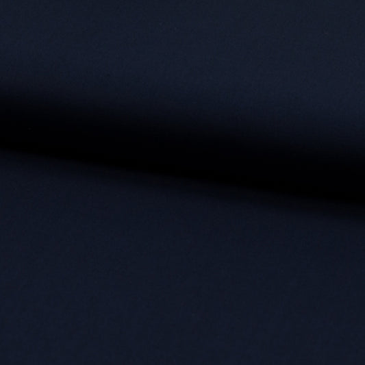 Baumwolle mit seidiger Haptik, Navy