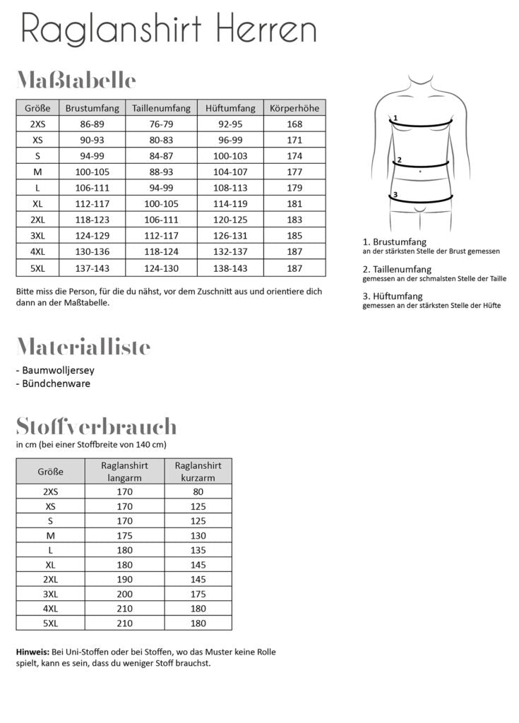 "Raglanshirt" für Herren von Fadenkäfer