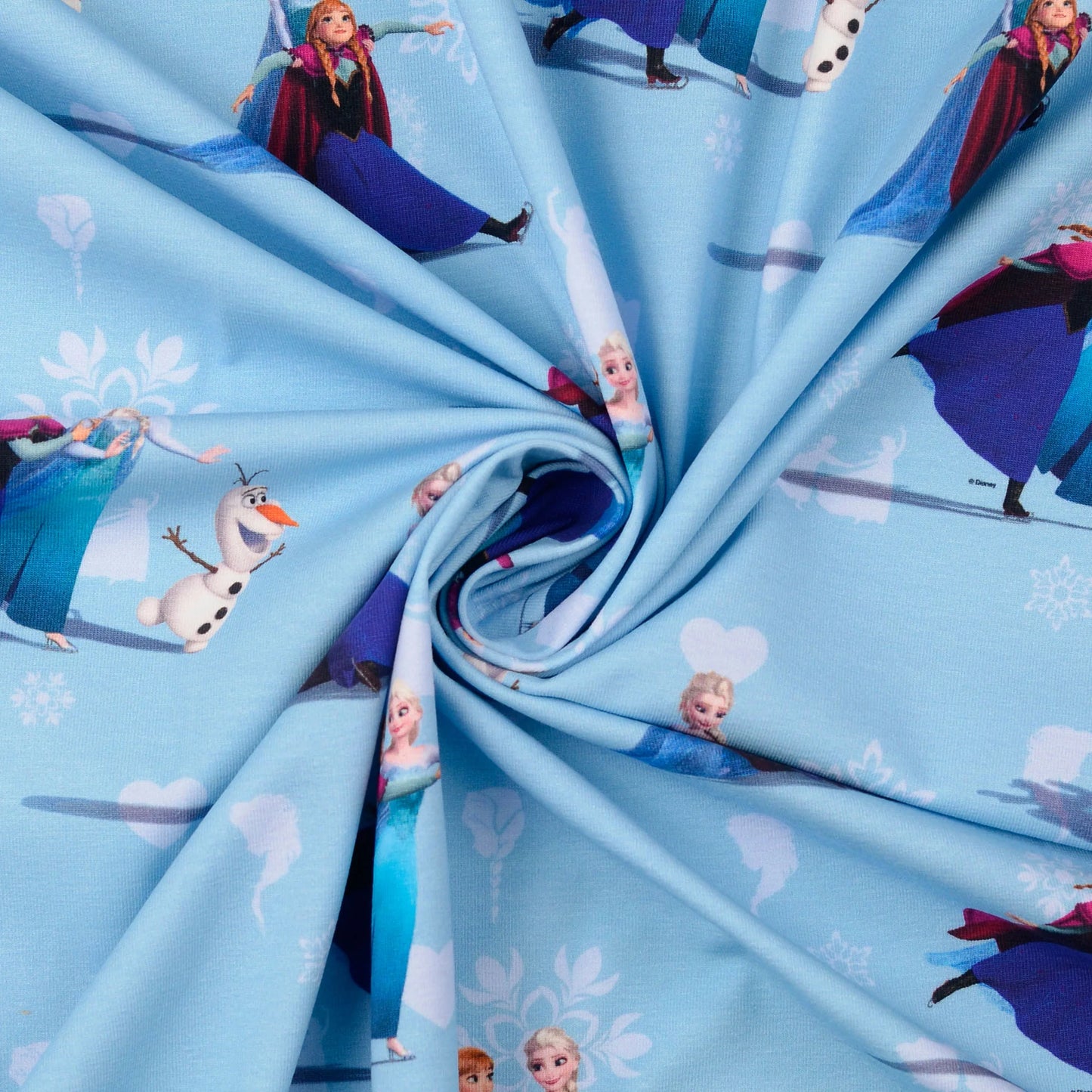 Jersey Druck "Frozen Hellblau"