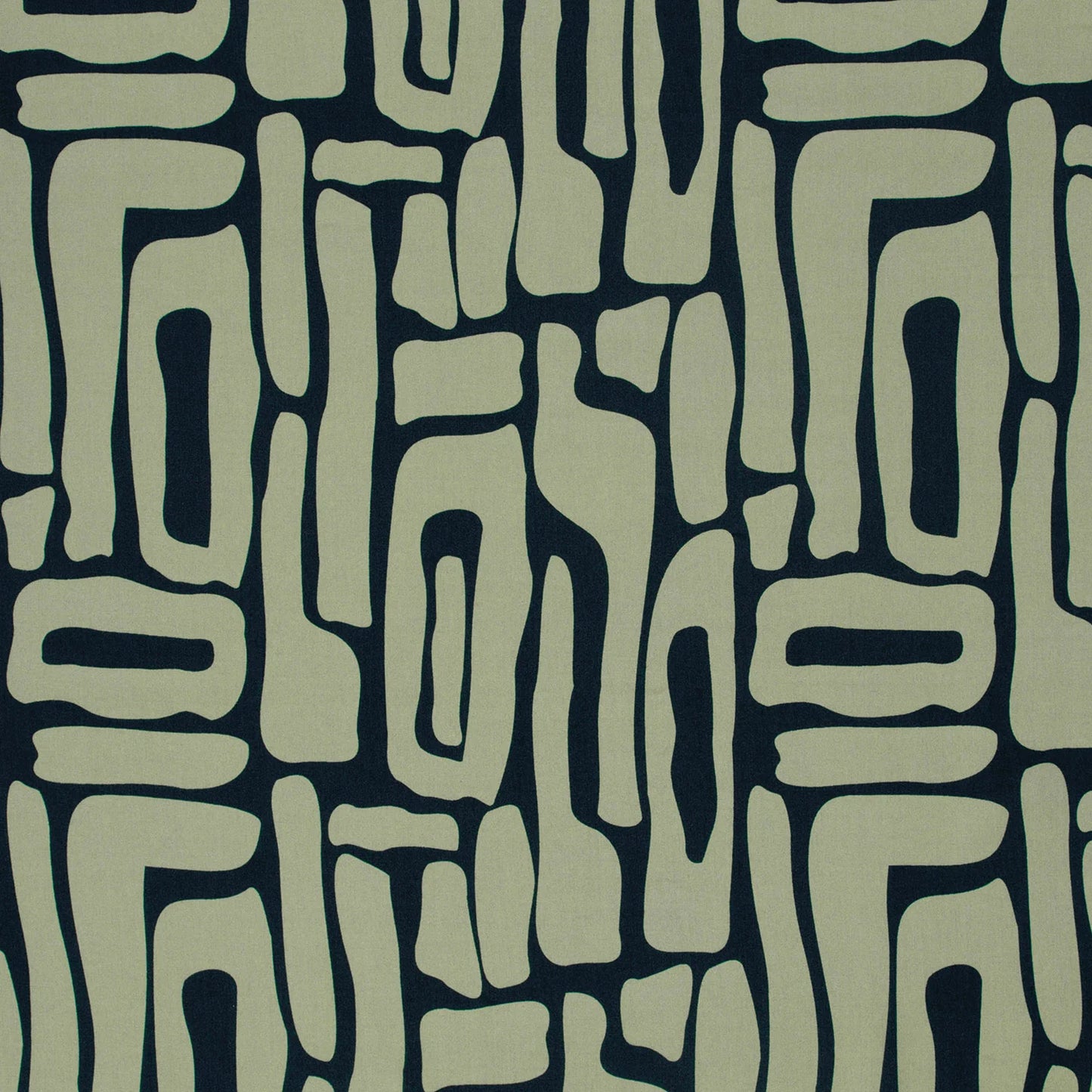 Viskose "Abstrakt" Olive