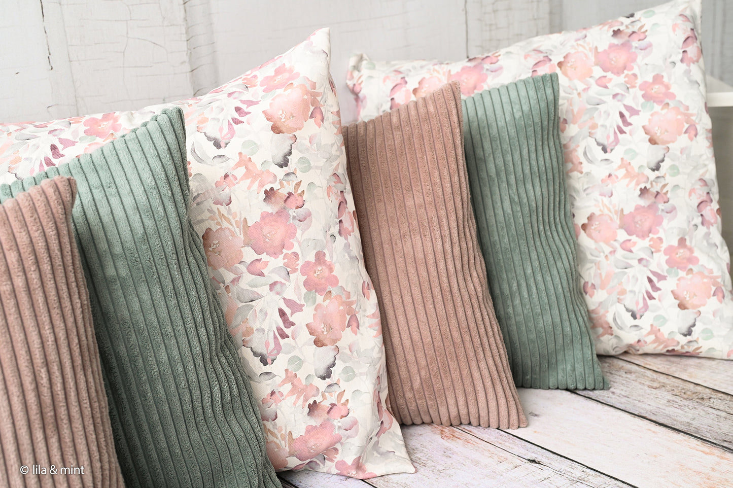 Canvas "Blumen Aquarell"