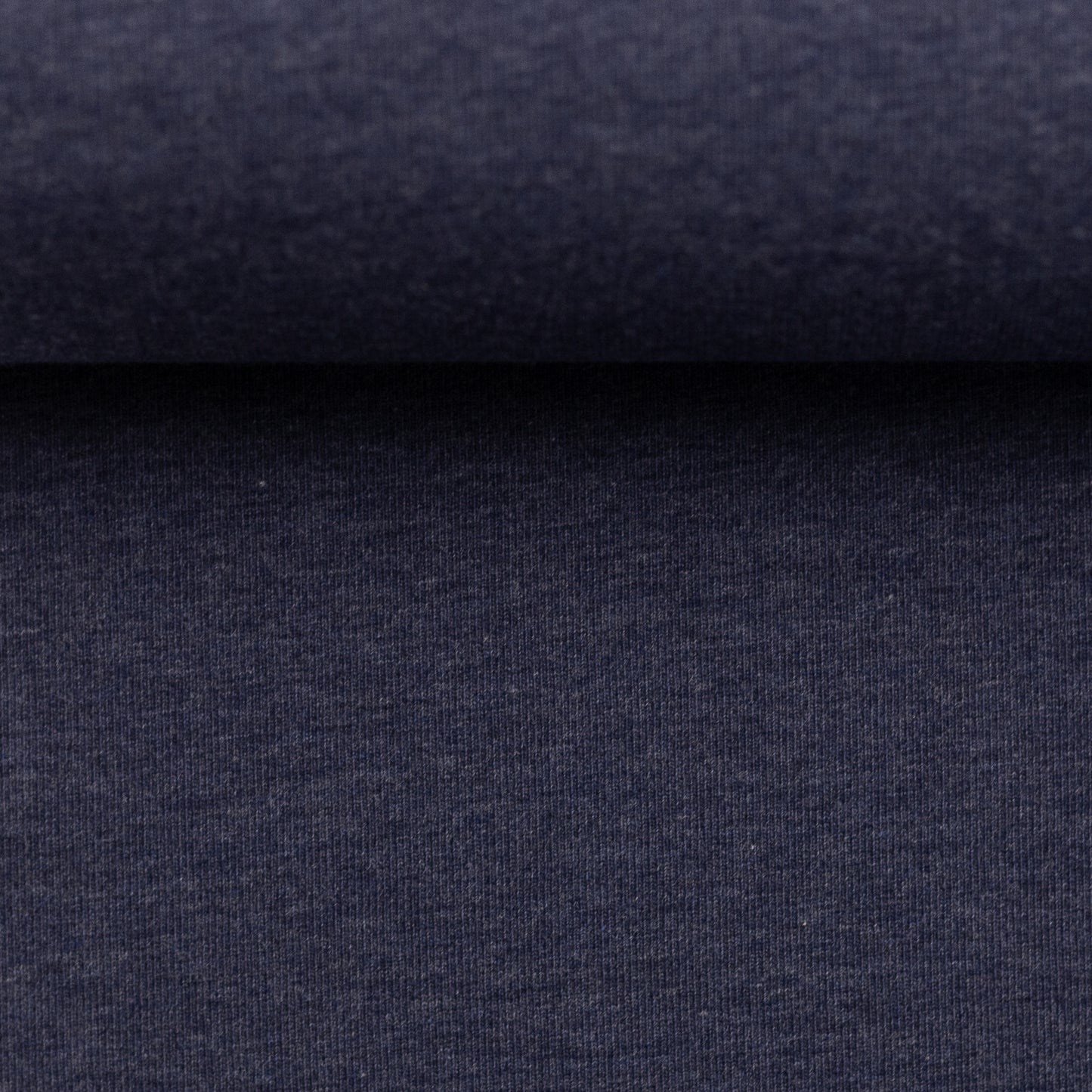 French Terry - Maike- Dunkeblau Meliert