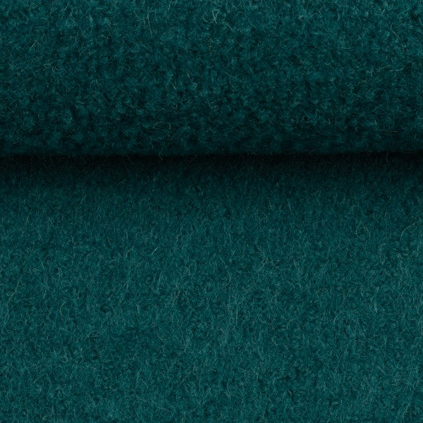 Naomi, gekochte Wolle "petrol"