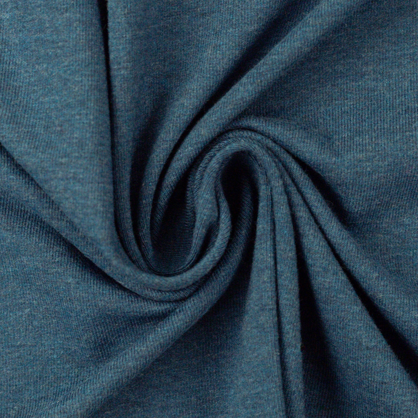 Baumwollstrick - Bono- Rauchblau