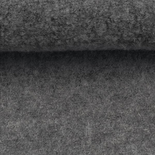 Naomi Melange, gekochte Wolle "hellgrau"