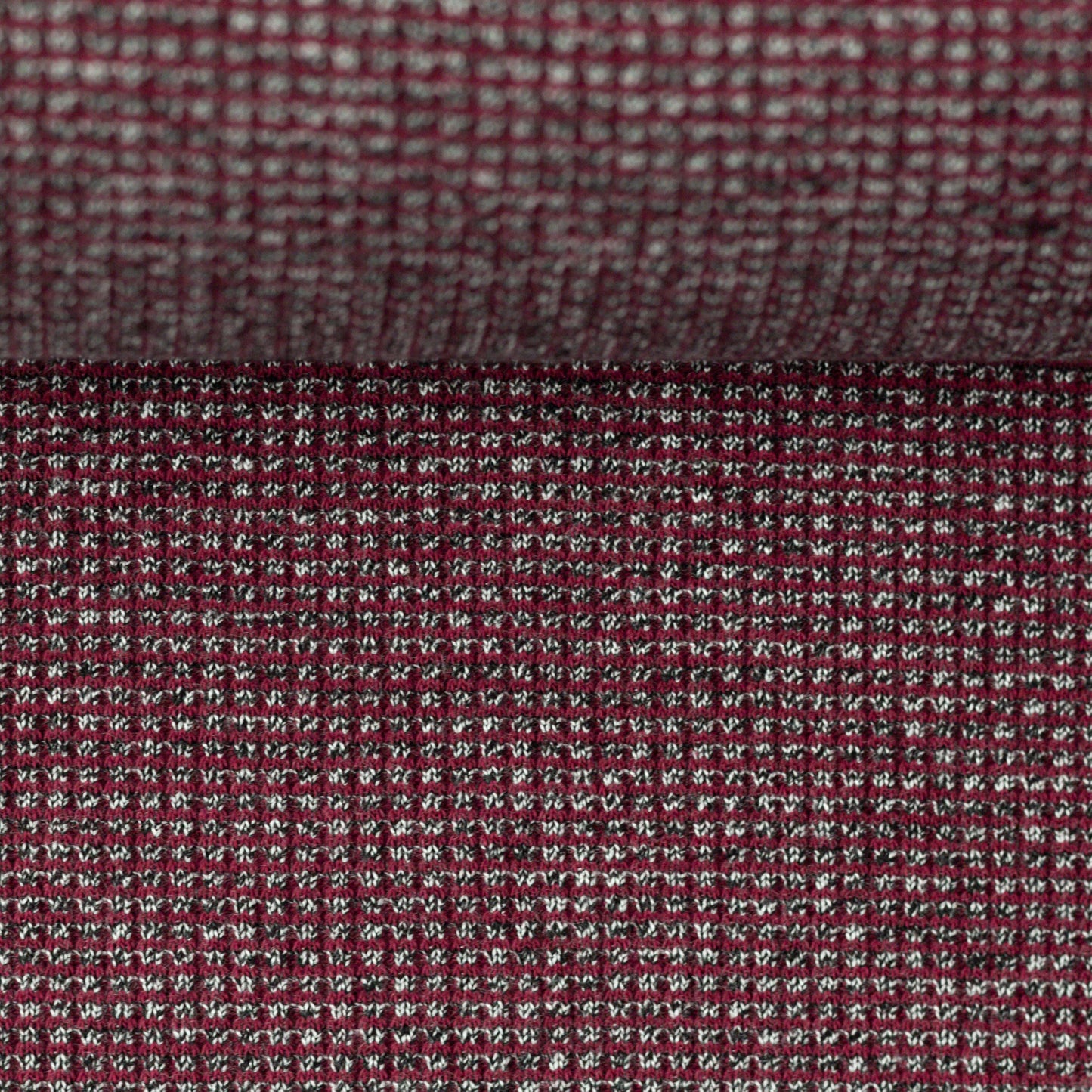 Waffelstrick "Drogon" Burgundy
