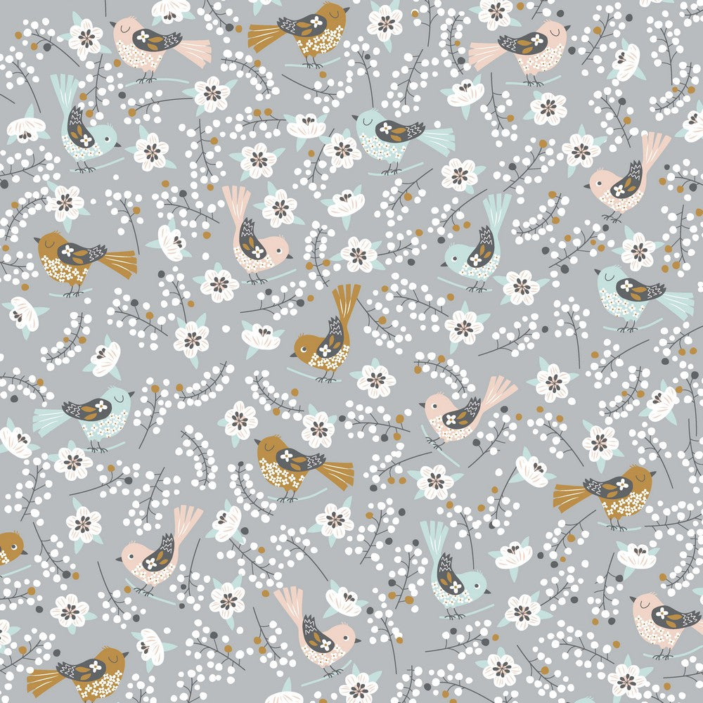 Baumwolle/Popelin " Vögel"