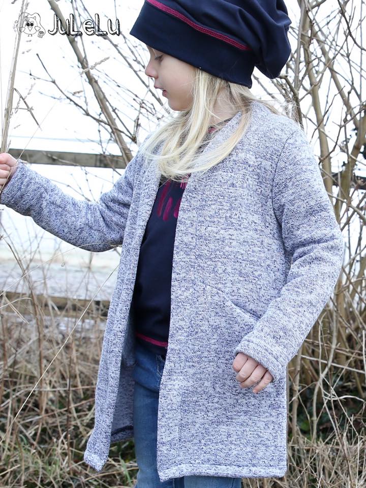 Strickjacke "Minna" für Kinder von Fadenkäfer