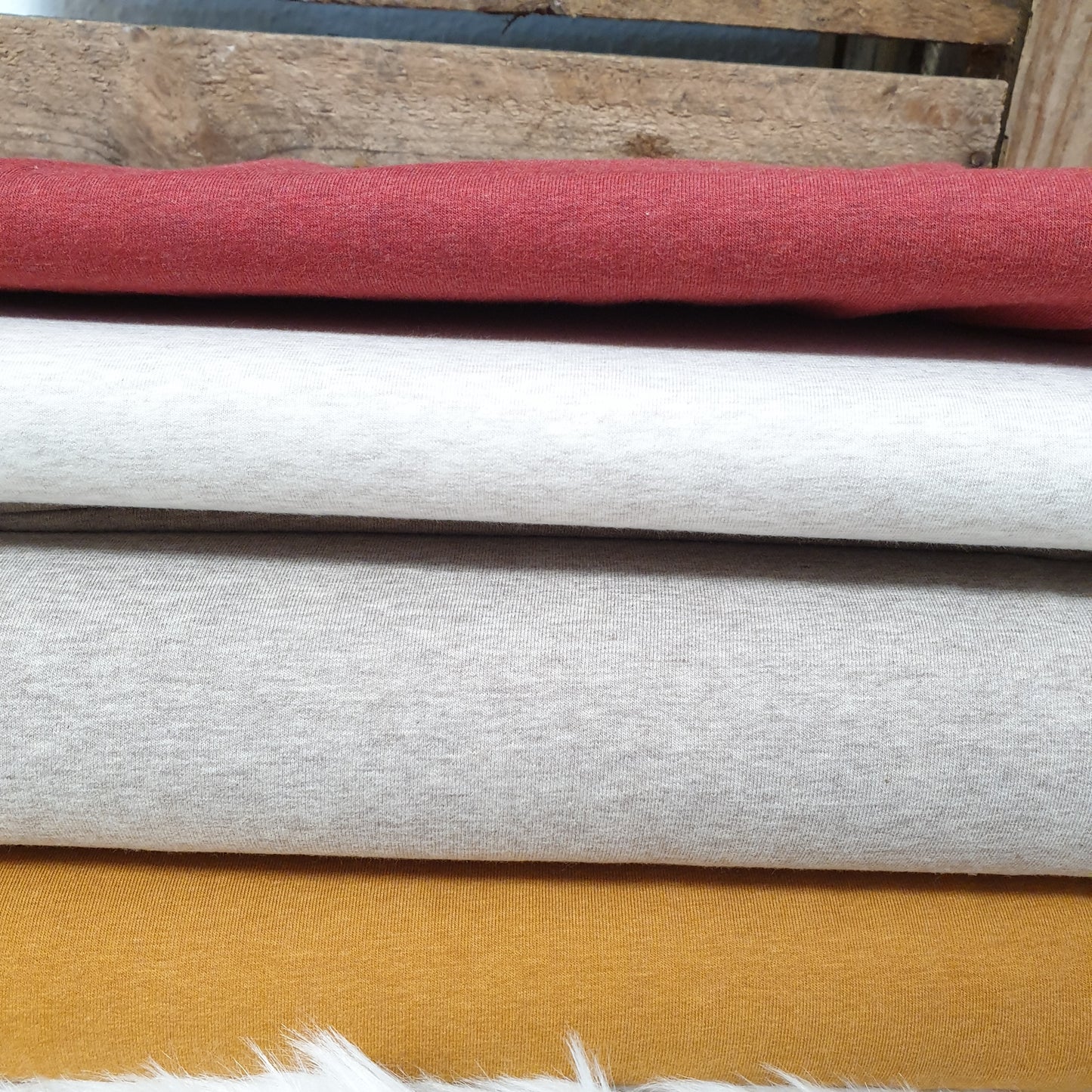 BASIC Stoffpaket 1 Uni French Terry