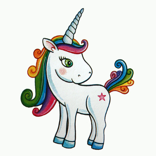 Bügelmotiv Elli Einhorn