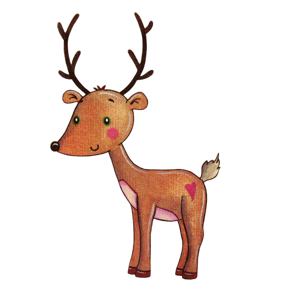 Bügelmotiv Rentier Mama