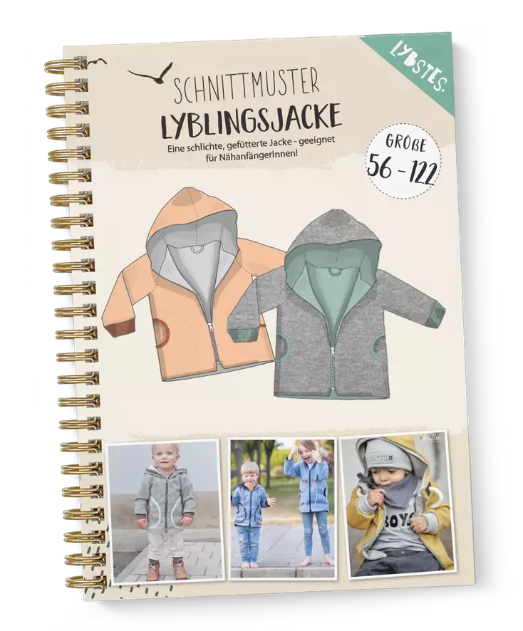 "Lieblingsjacke" von Lybstes (Gr.56-122)