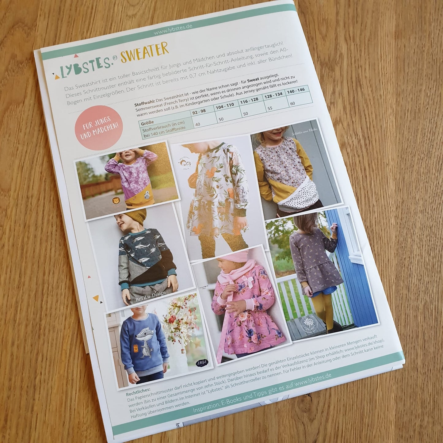 "Sweater" für Kinder von Lybstes