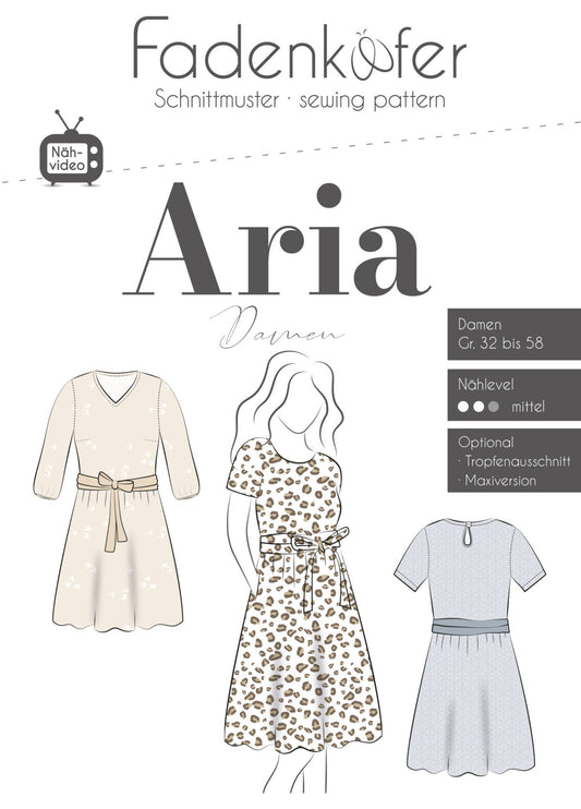 Kleid "Aria" für Damen von Fadenkäfer