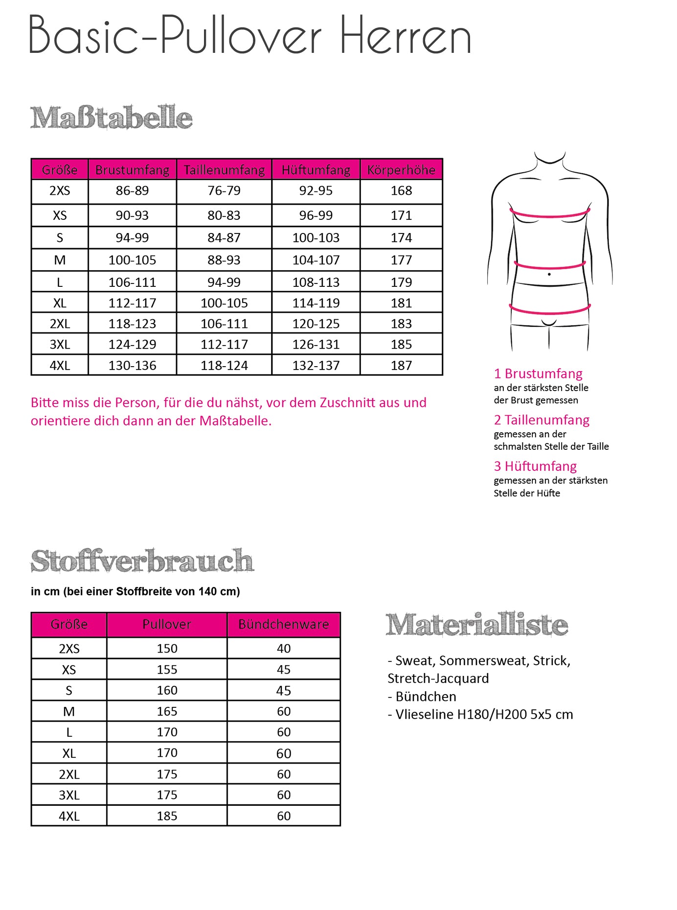 "Basic-Pullover" für Herren von Fadenkäfer