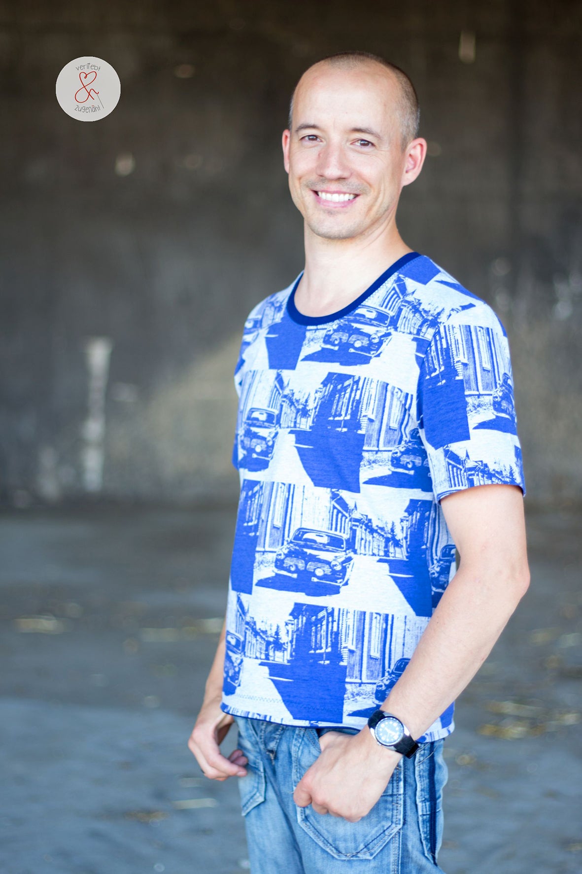 "Basicshirt" für Herren von Fadenkäfer